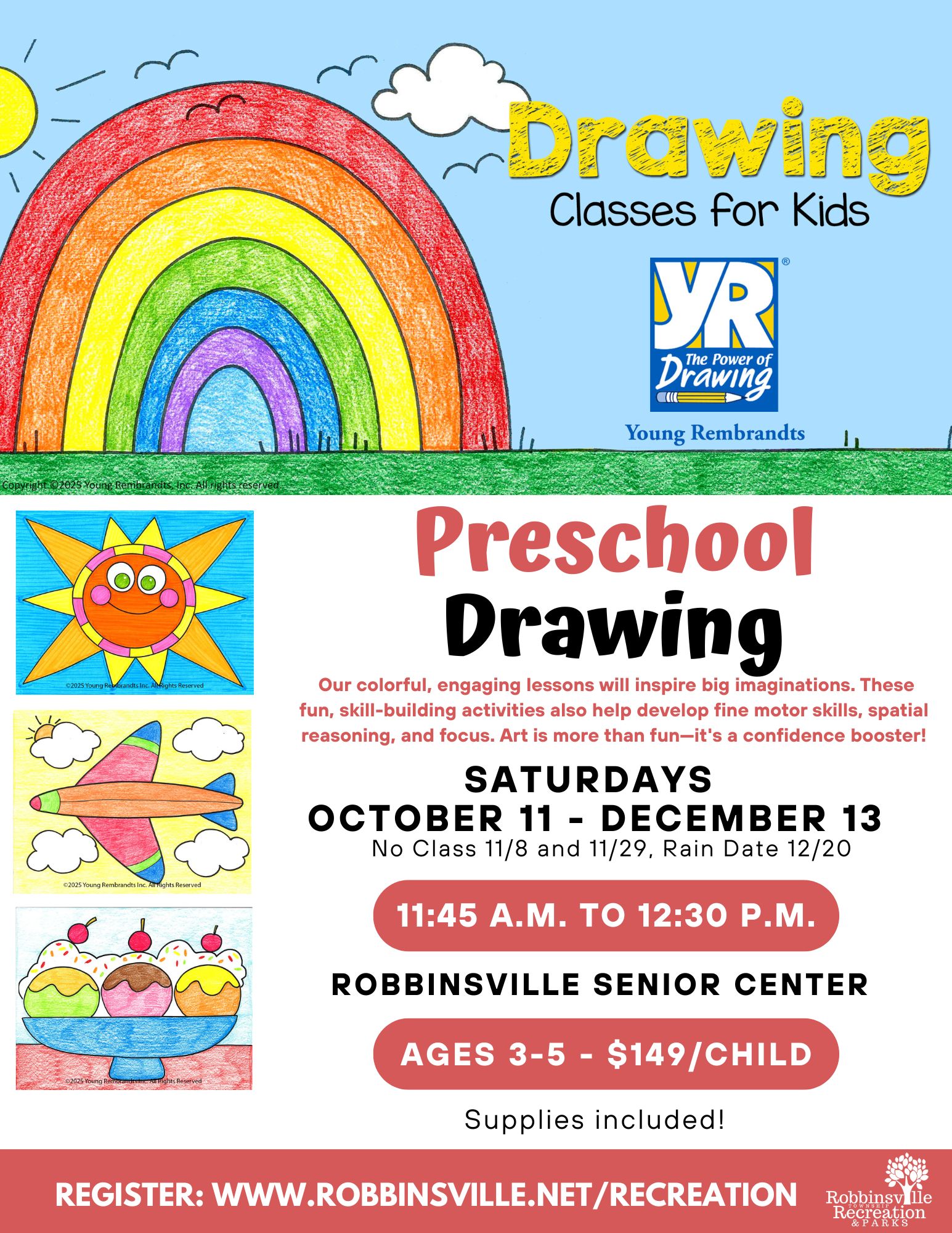 Robbinsville Preschool Flyer Fall 2025